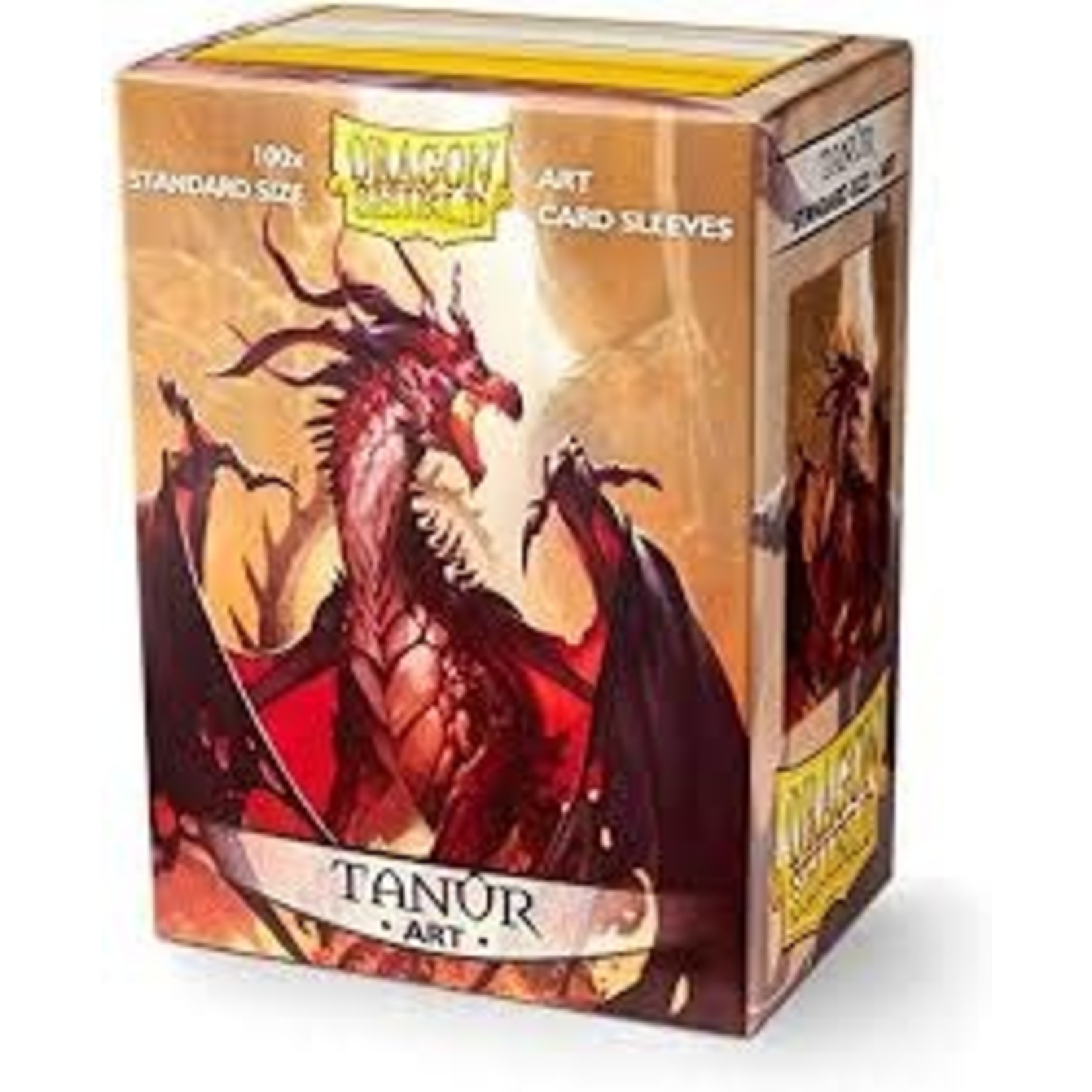 Dragon Shield Sleeves: LE Art - Classic 100 - Tanur - Red Dragon