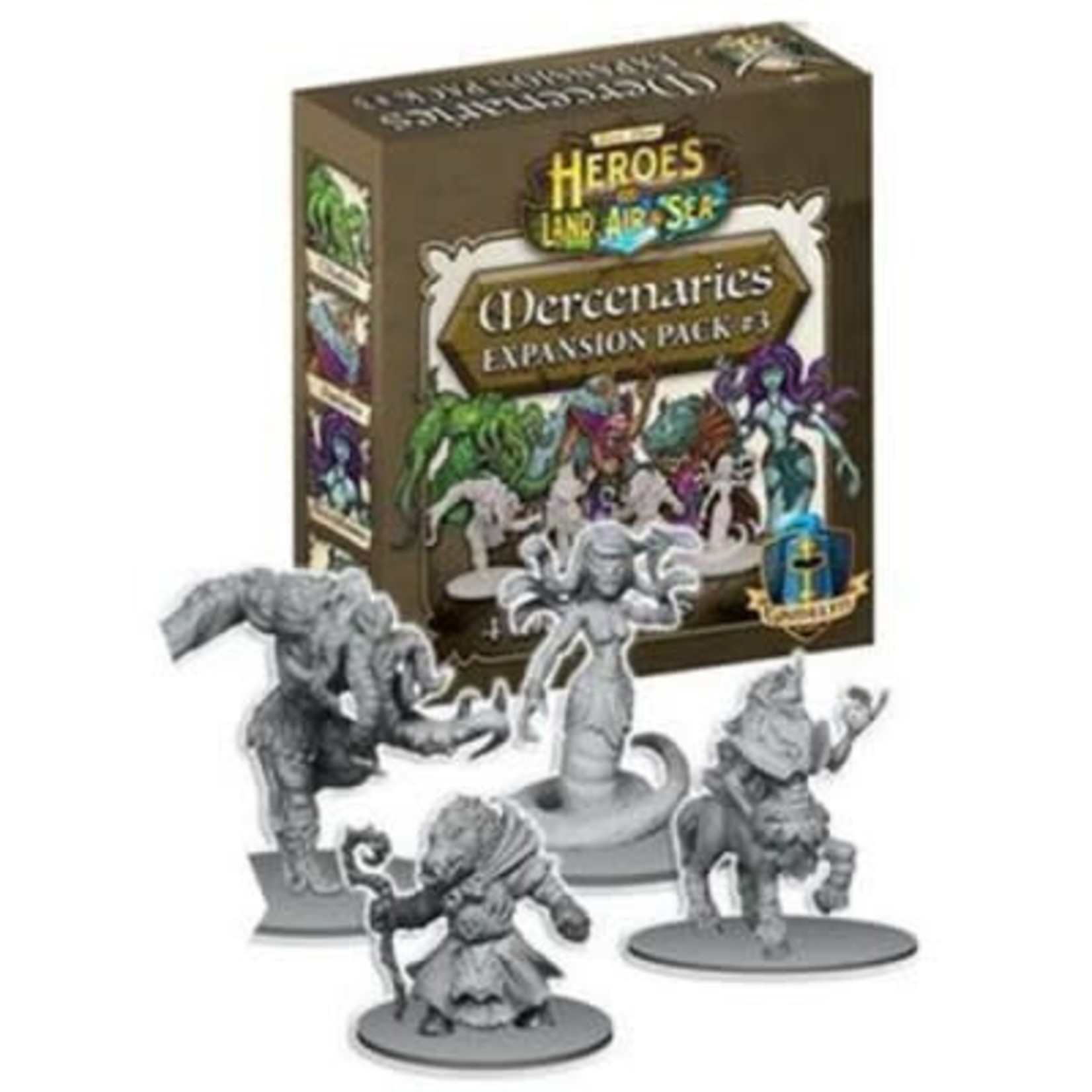Mercenaries Pack #3 Expansion: Heroes of Land, Air & Sea Core Set