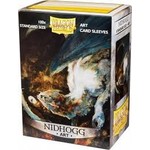 Dragon Shield - Standard Sleeves - Classic - LE Art - Nidhogg White Dragon