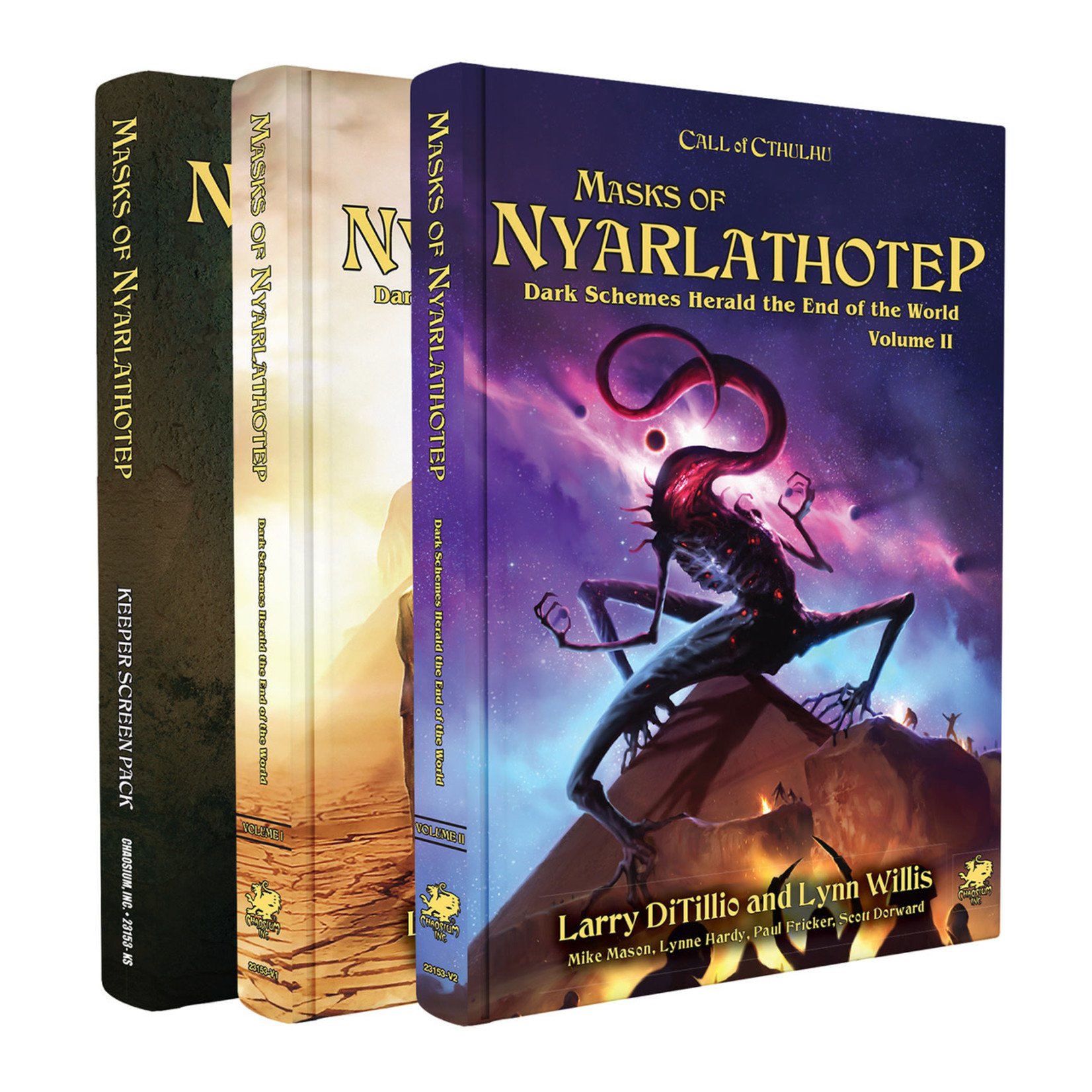 LE Slipcase Set: Call of Cthulhu Masks of Nyarlathotep