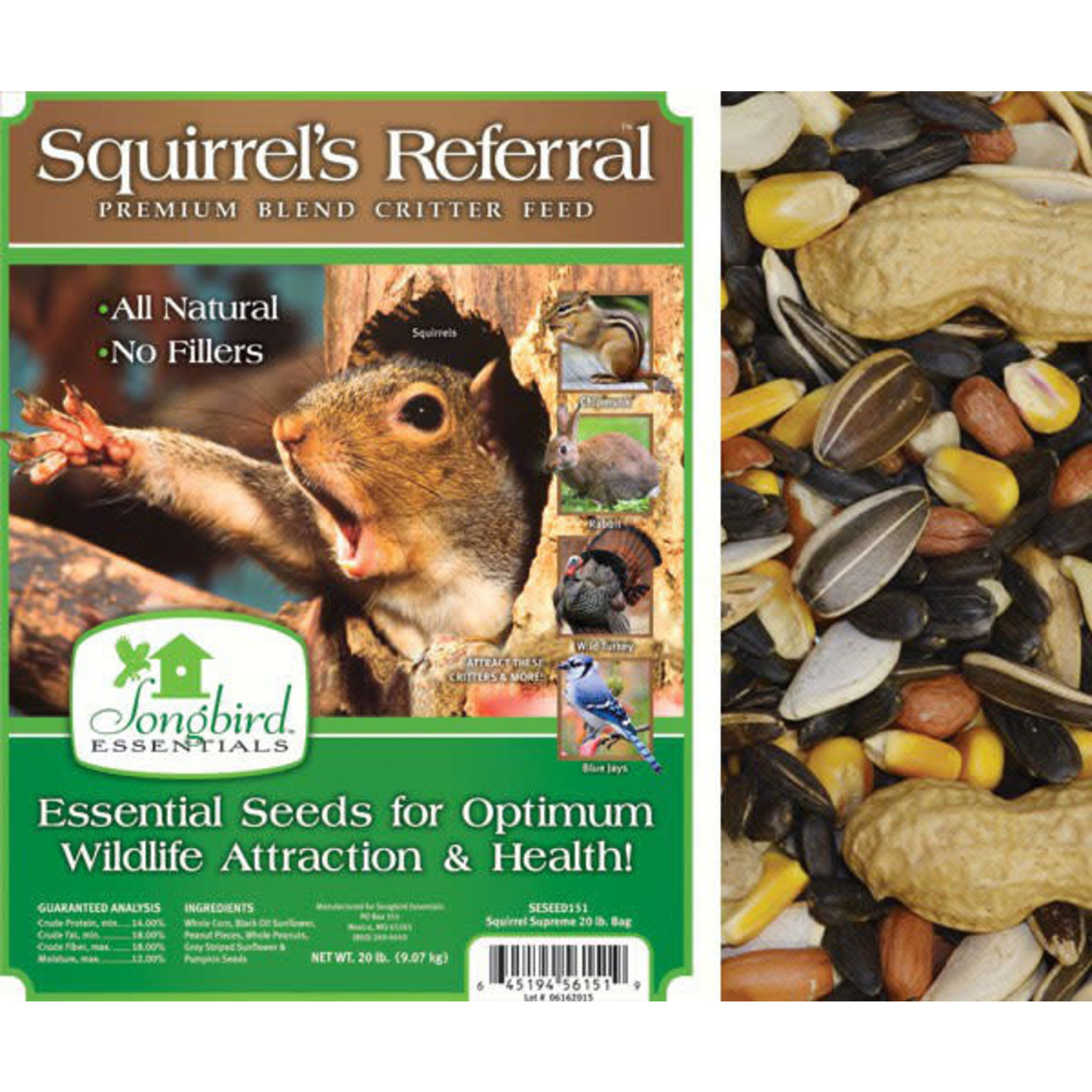 Squirrel's Referral 5lb