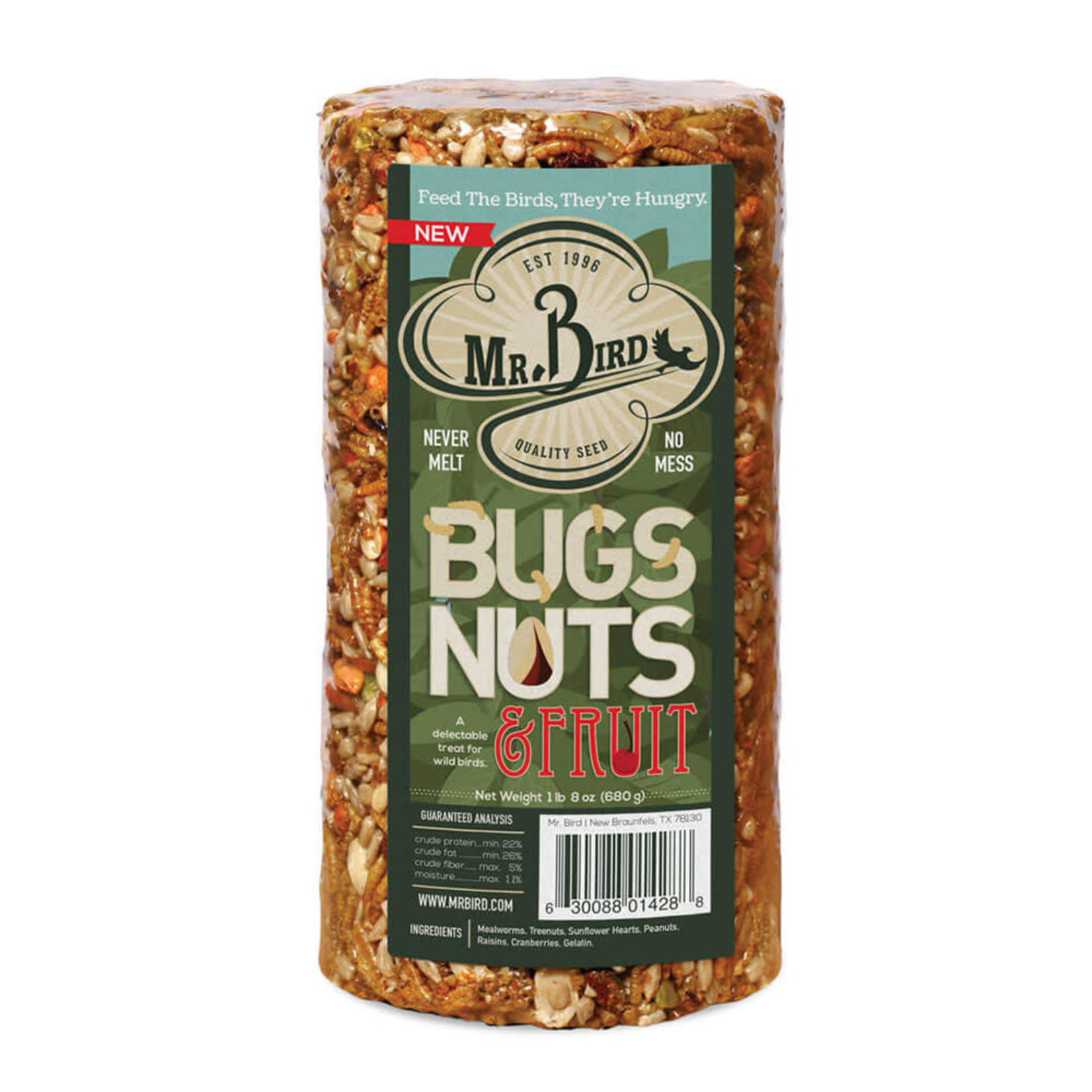 Seed Cylinder Bugs, Nuts & Fruit