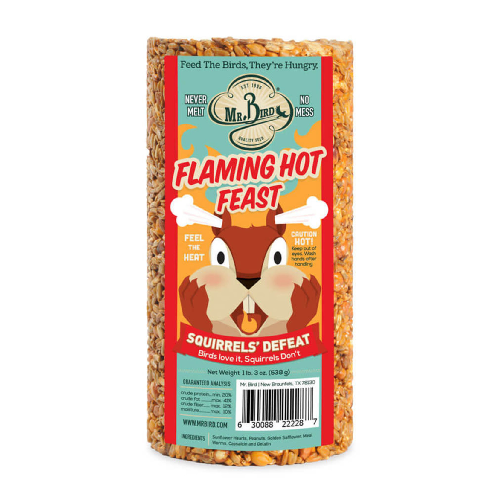 Seed Cylinder Flaming Hot Feast