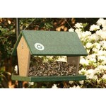 Recycled Plastic Hopper Feeder 4 Quarts Hunter Driftwood