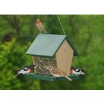 Recycled Plastic Hopper Feeder 2.5 Quarts Hunter Driftwood