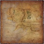 The Lord of the Rings: Journeys in Middle-Earth Playmat Gamemat Mat