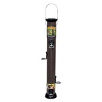 Onyx Clever Clean Nyjer Tube Feeder - 24" Black