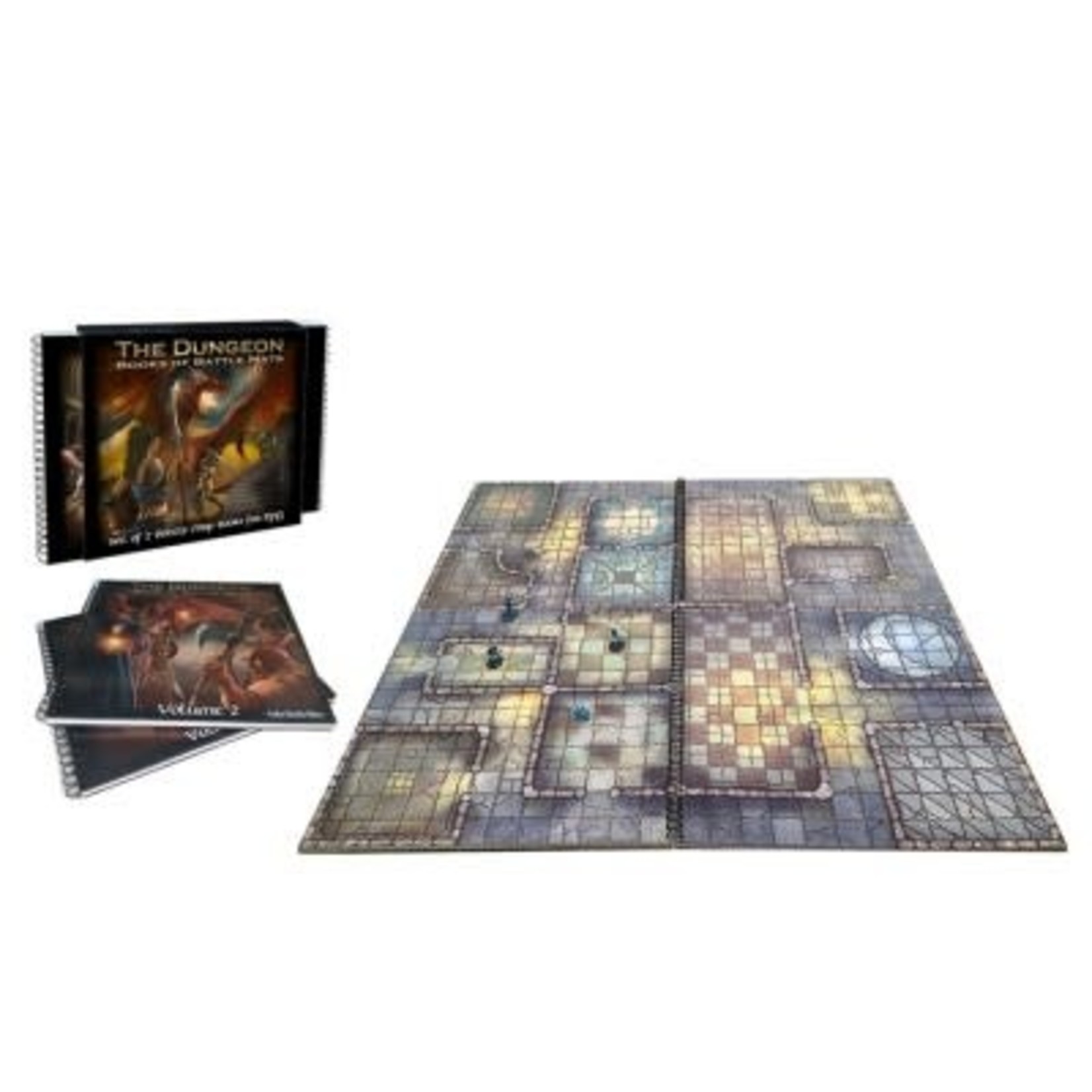 Double Dungeon Books of Battle Mats