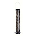 Onyx Clever Clean Sunflower & Mixed Seed Feeder - 18" Black