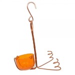 Oriole Fruit and Jelly Single Cup Copper Feeder