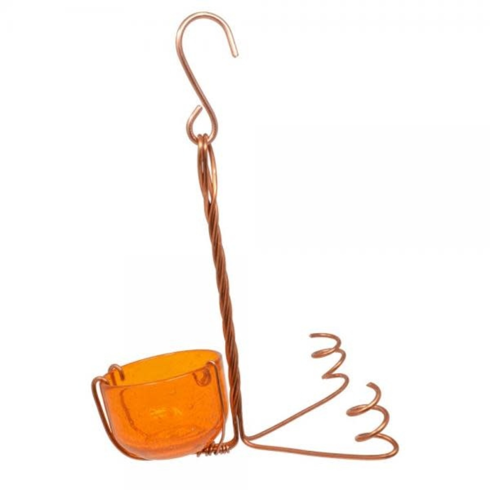 Oriole Fruit and Jelly Single Cup Copper Feeder