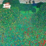 Gustav Klimt Poppy Field 1000 Piece Puzzle
