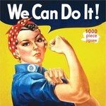 We Can Do It (Rosie Riveter) 1000 Piece Puzzle