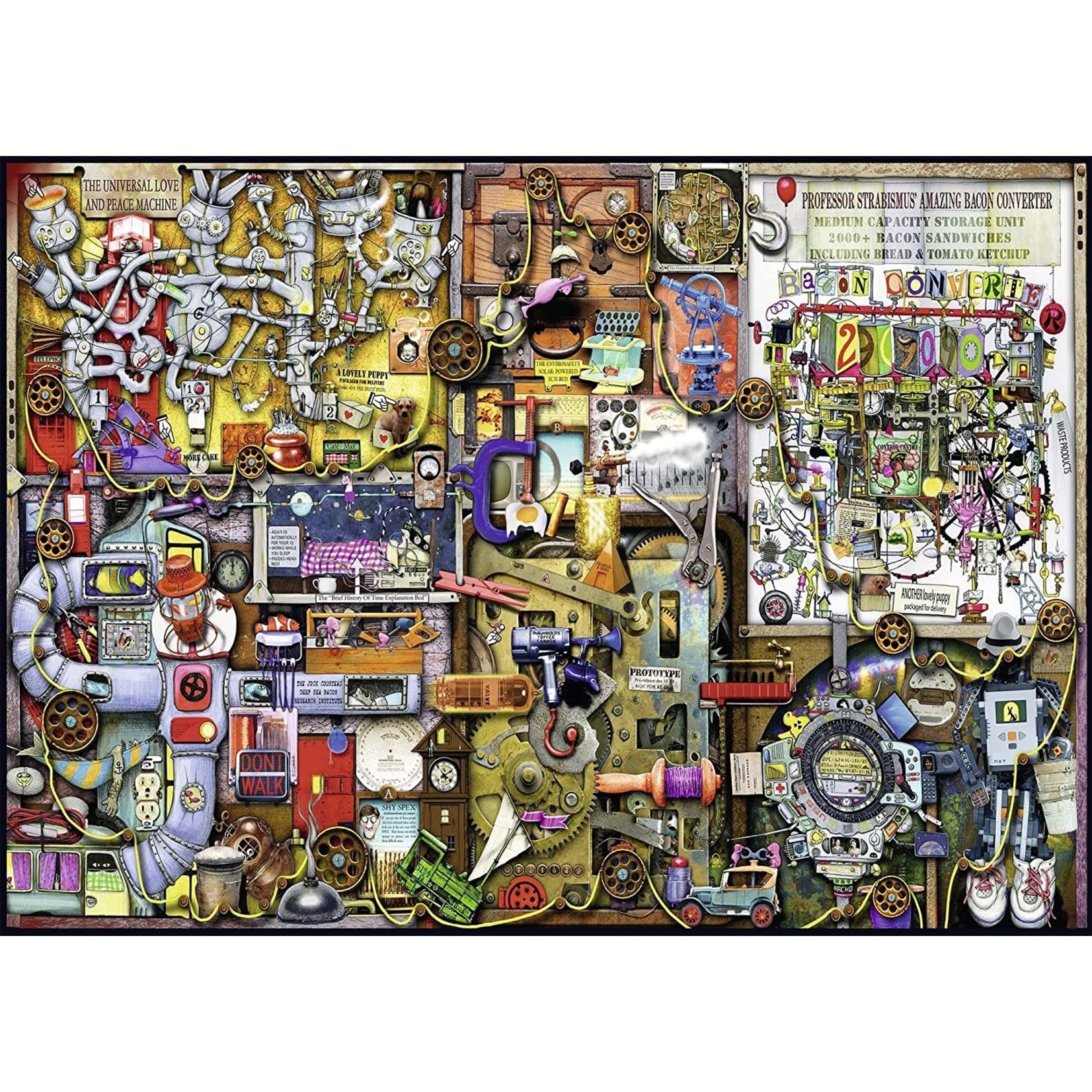 Inventor's Cupboard 1000 Piece Puzzle