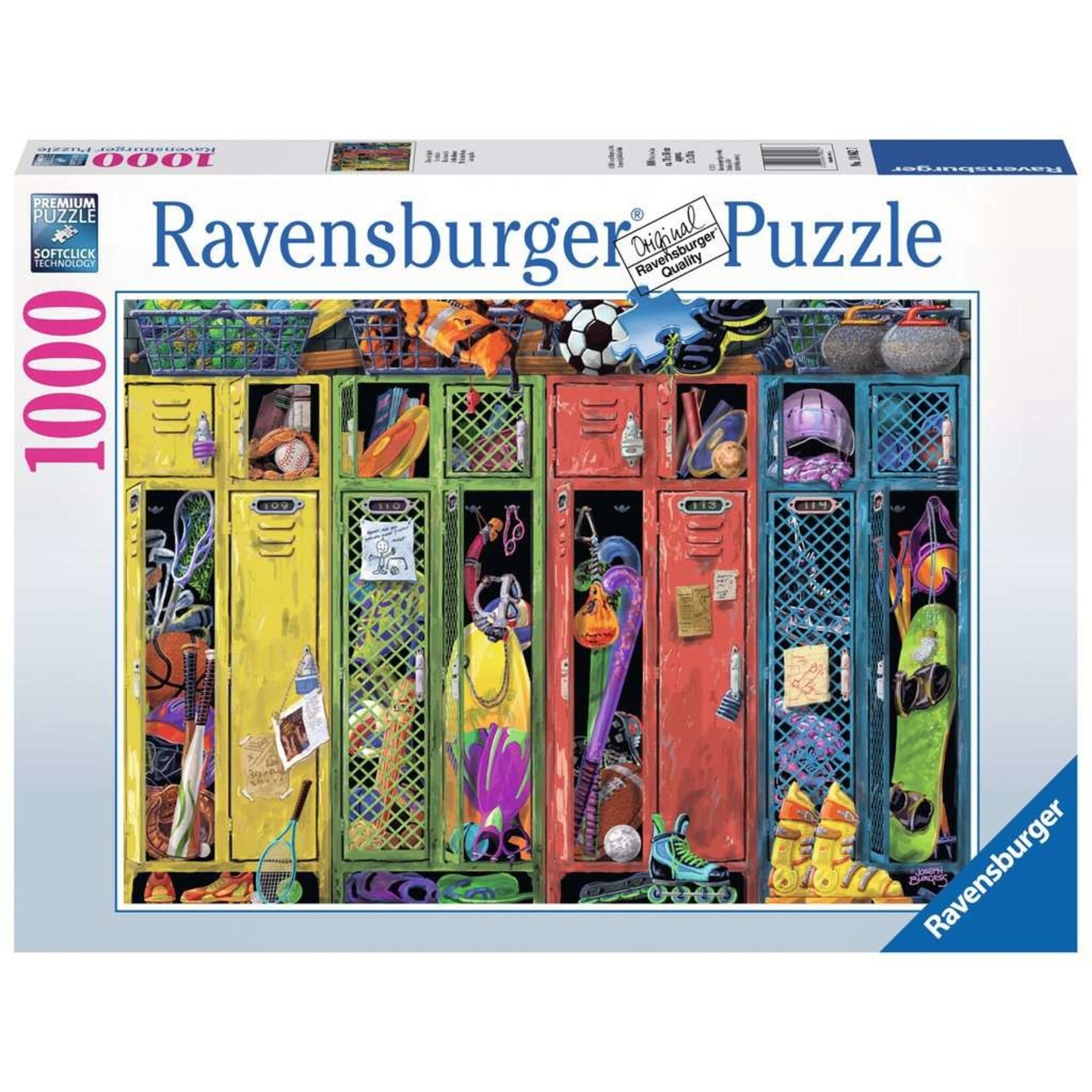 The Locker Room 1000 Piece Puzzle