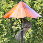 Cone Squirrel Baffle - Scalloped Edge - Copper Tint