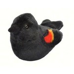 Plush Wildlife: Red-Winged Blackbird