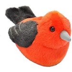 Plush Wildlife: Scarlet Tanager