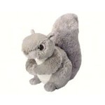 Plush Wildlife: Grey Squirrel 8 inch