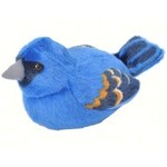 Plush Wildlife: Blue Grosbeak