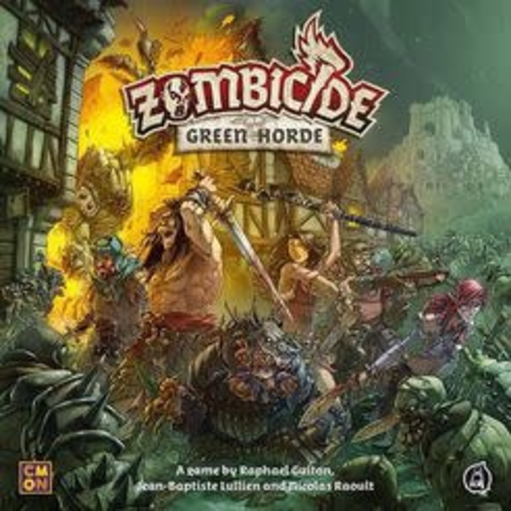 Zombicide: Green Horde Core Set Black Plague
