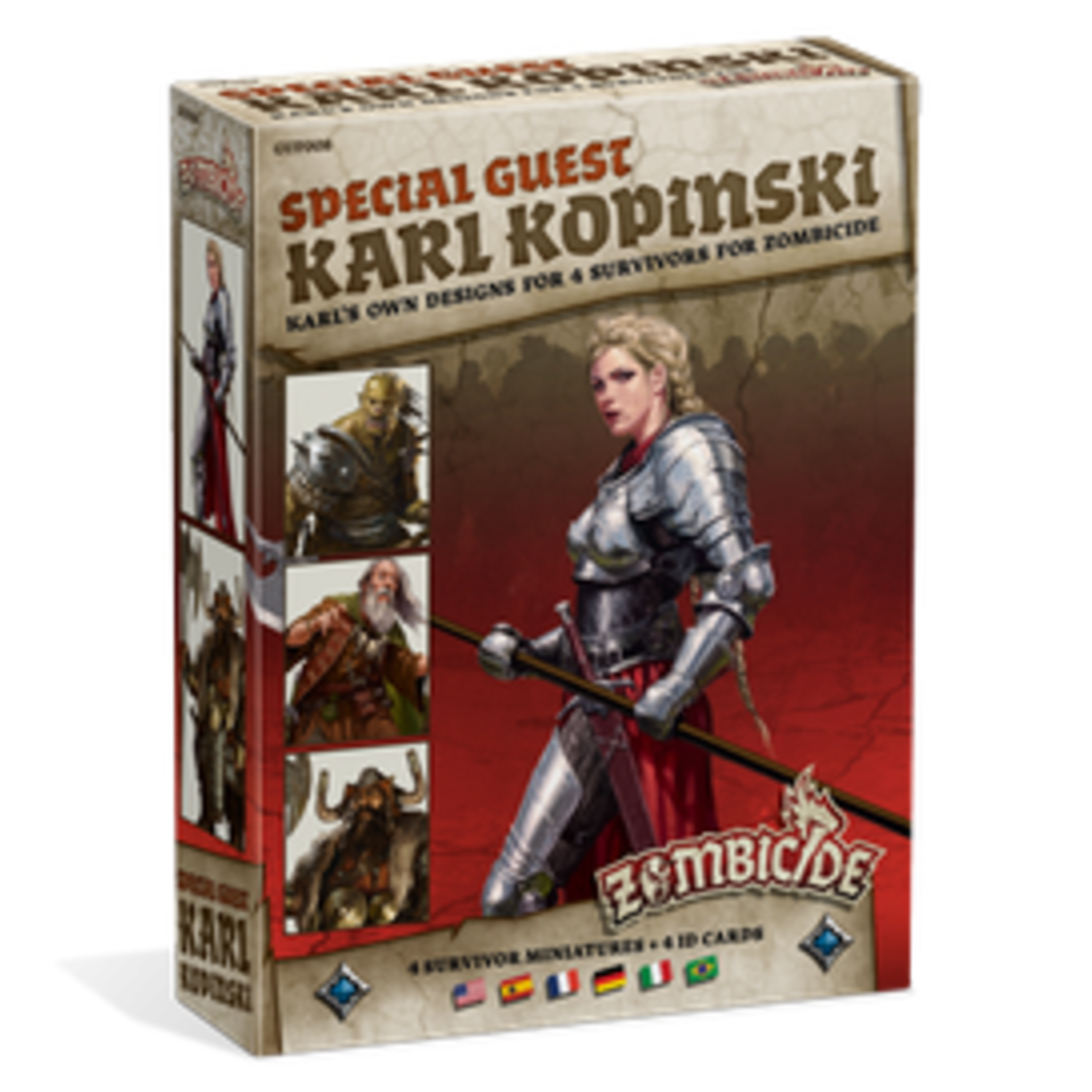 Zombicide Black Plague: Karl Kopinski Special Guest Box