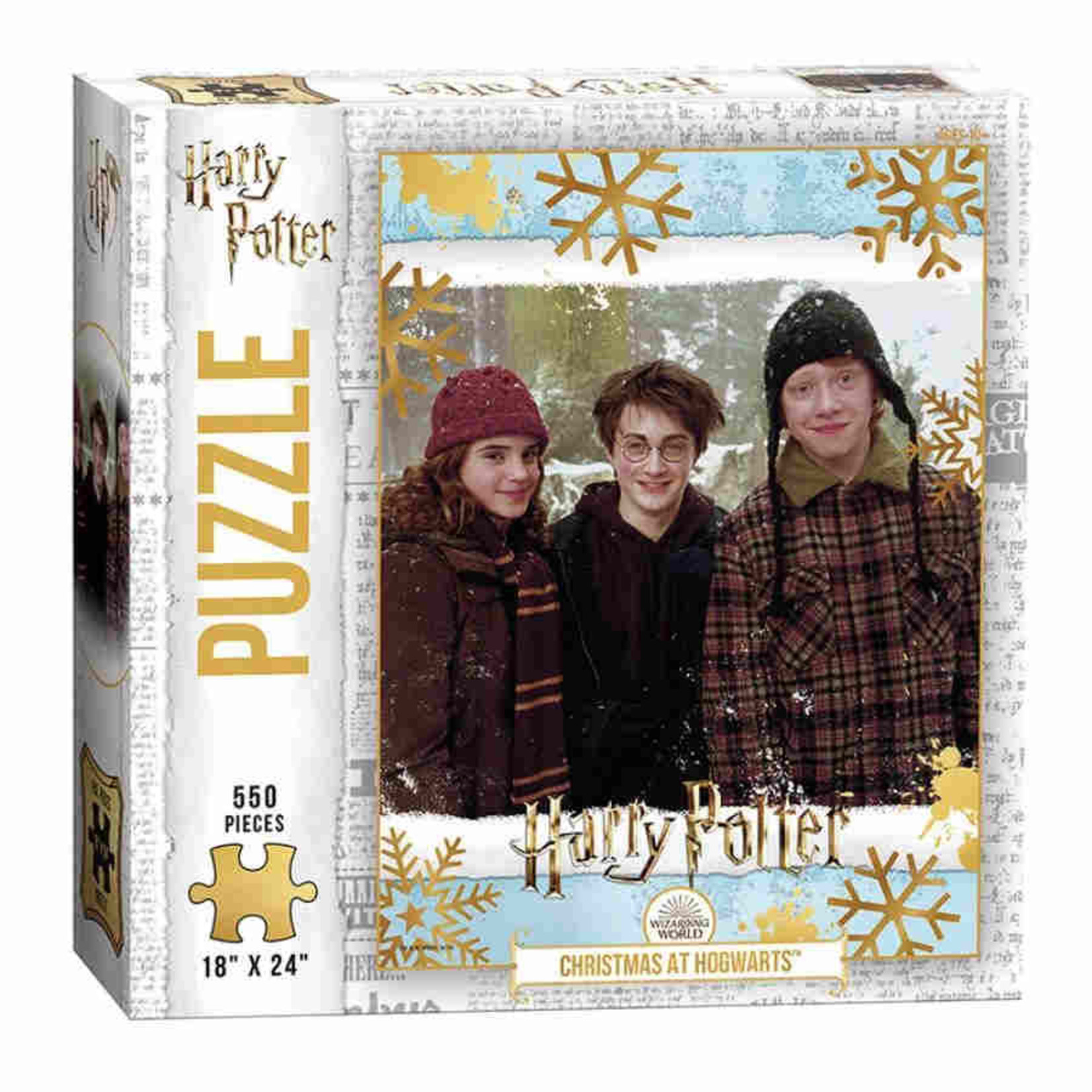 Harry Potter: Christmas at Hogwarts 550 Piece Puzzle