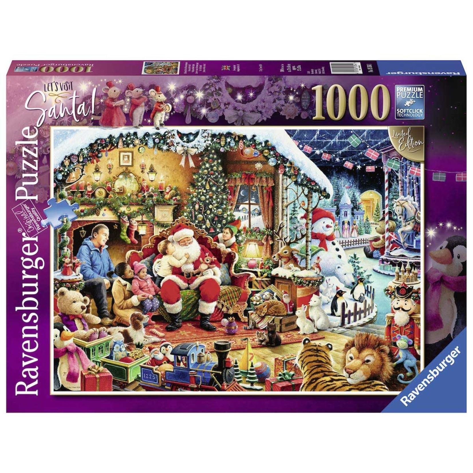 Let's Visit Santa 1000 Piece Puzzle