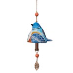 Ceramic Bell - Bluebird