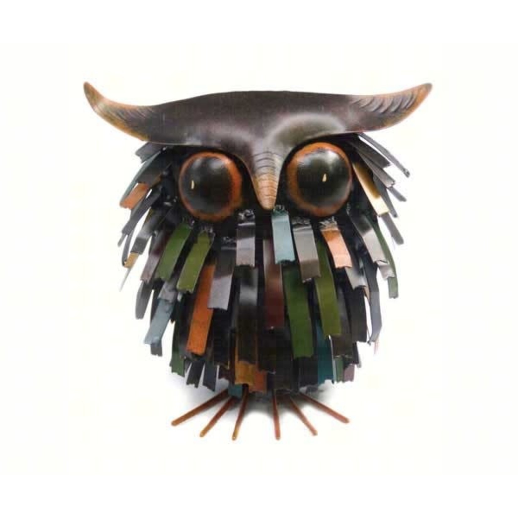 Spikey Owl Sculpture