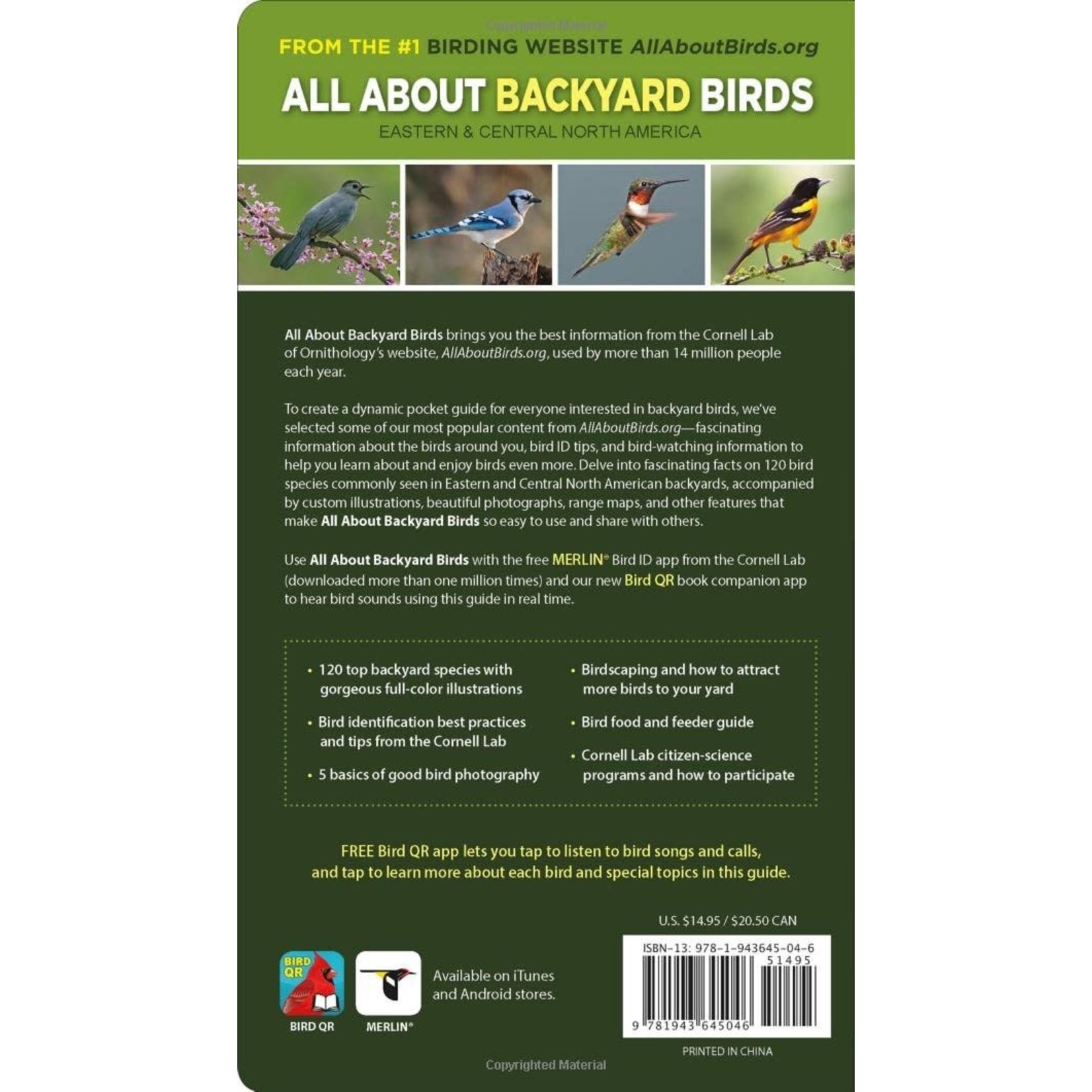 All About Backyard Birds Eastern & Central North America