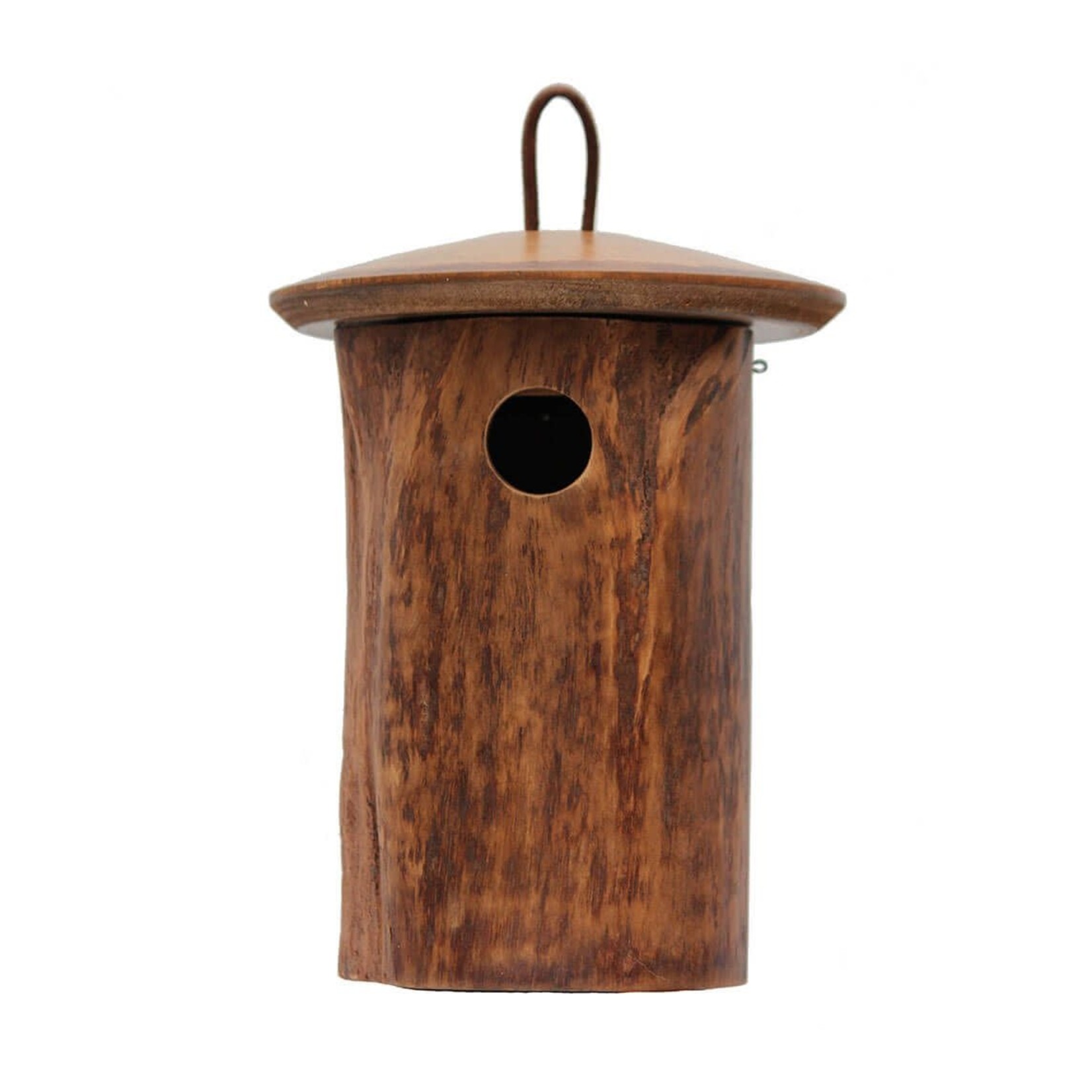 Bluebird House - Natural Mango Wood