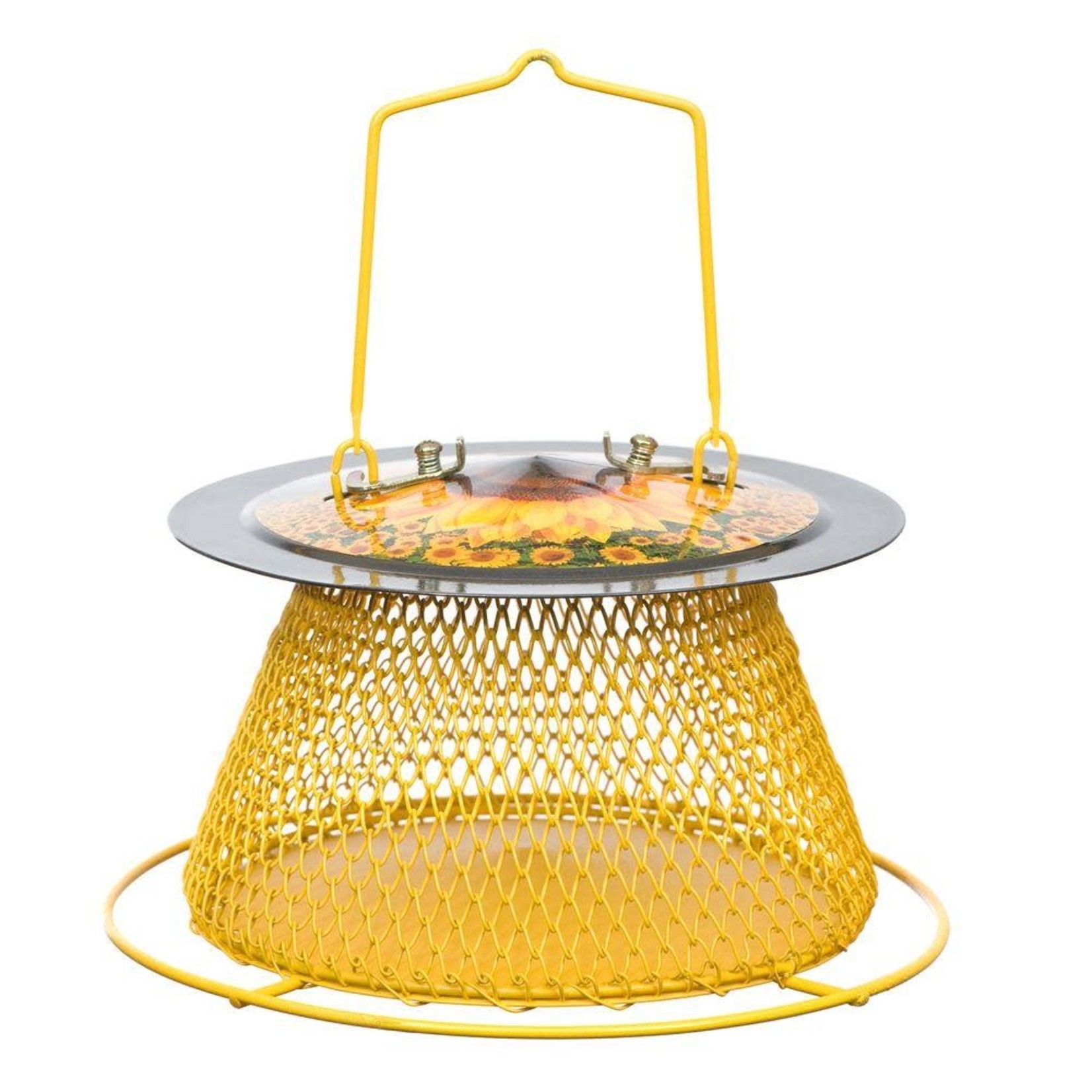 Sunflower Mesh Basket Bird Feeder