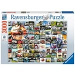 99 VW Campervan Moments 3000 Piece Puzzle