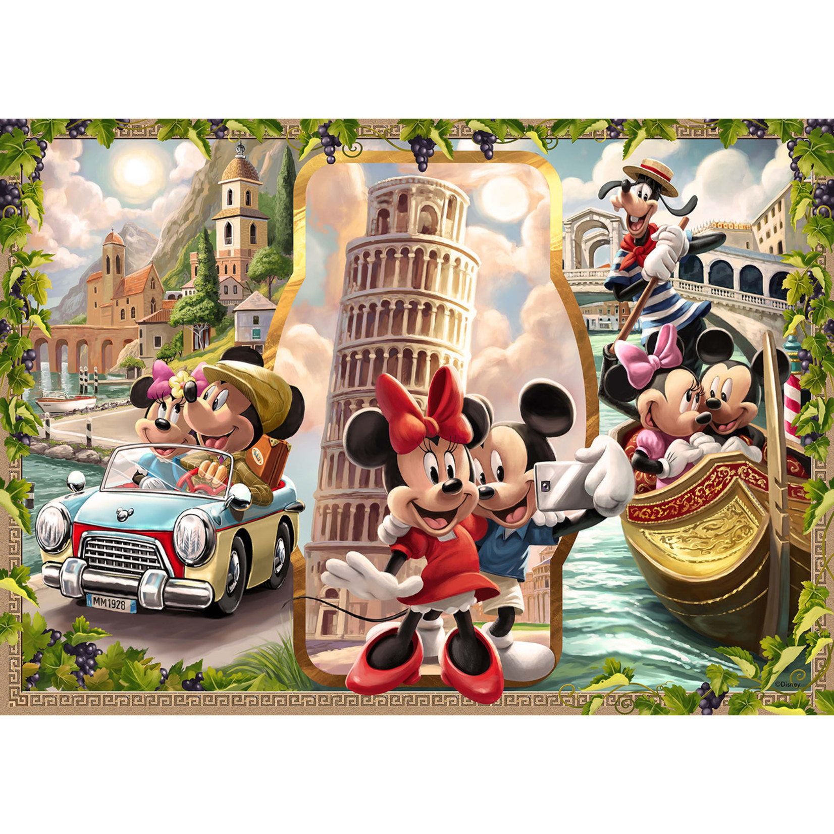 Vacation Mickey & Minnie 1000 Piece Puzzle