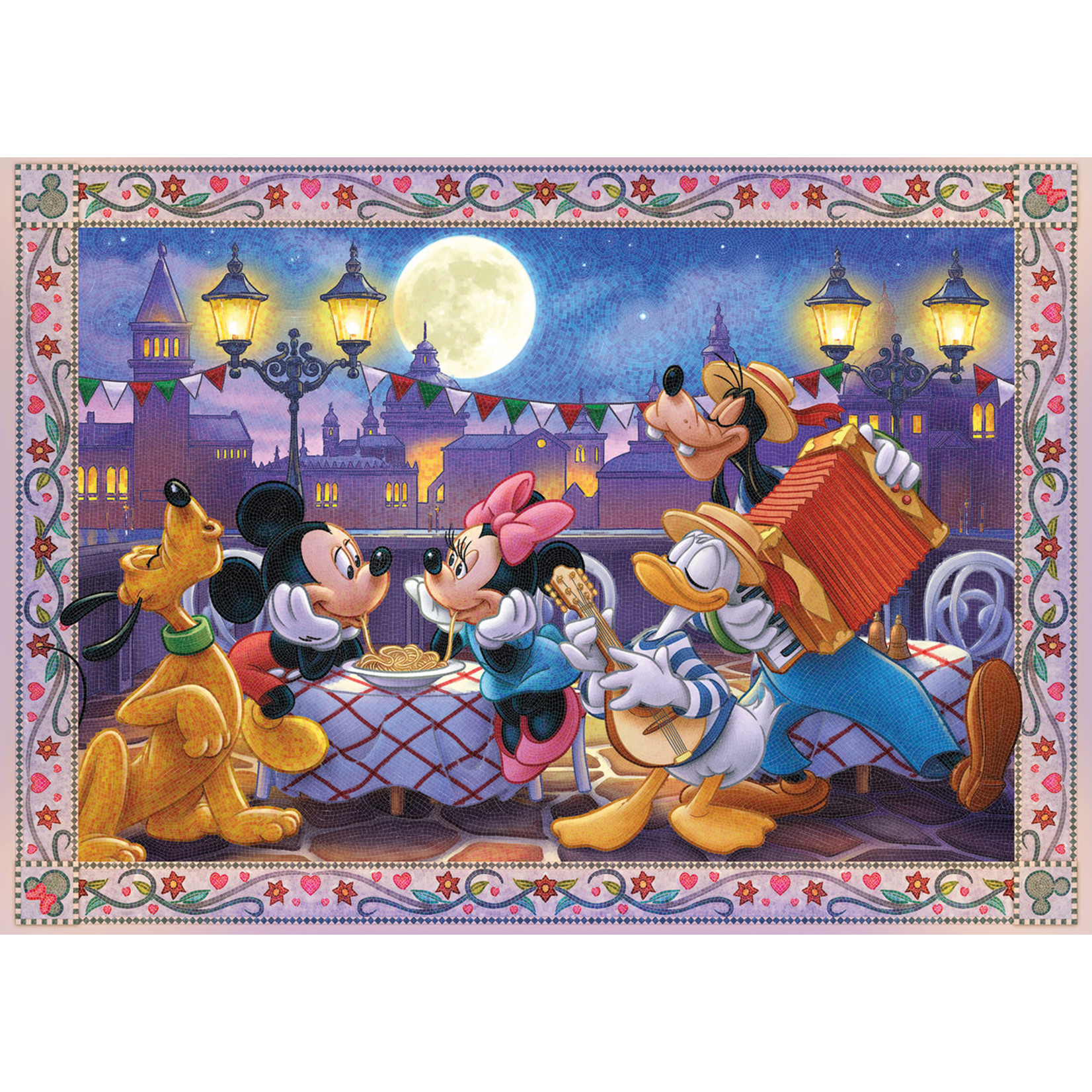Mosaic Mickey 1000 Piece Puzzle