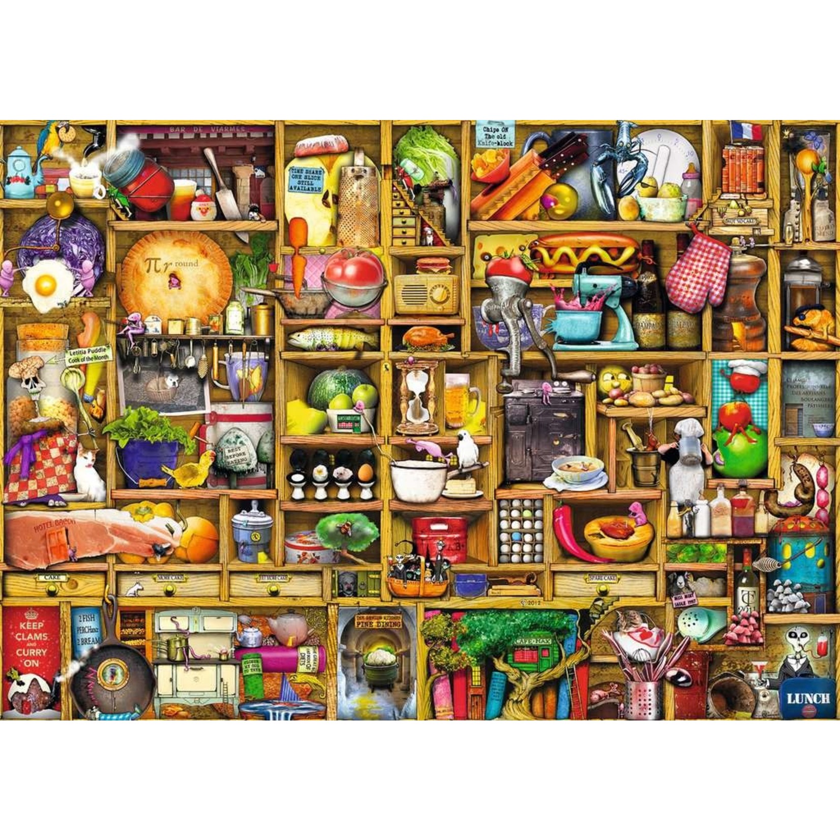 The Kitchen Cupboard 1000 Piece Puzzle