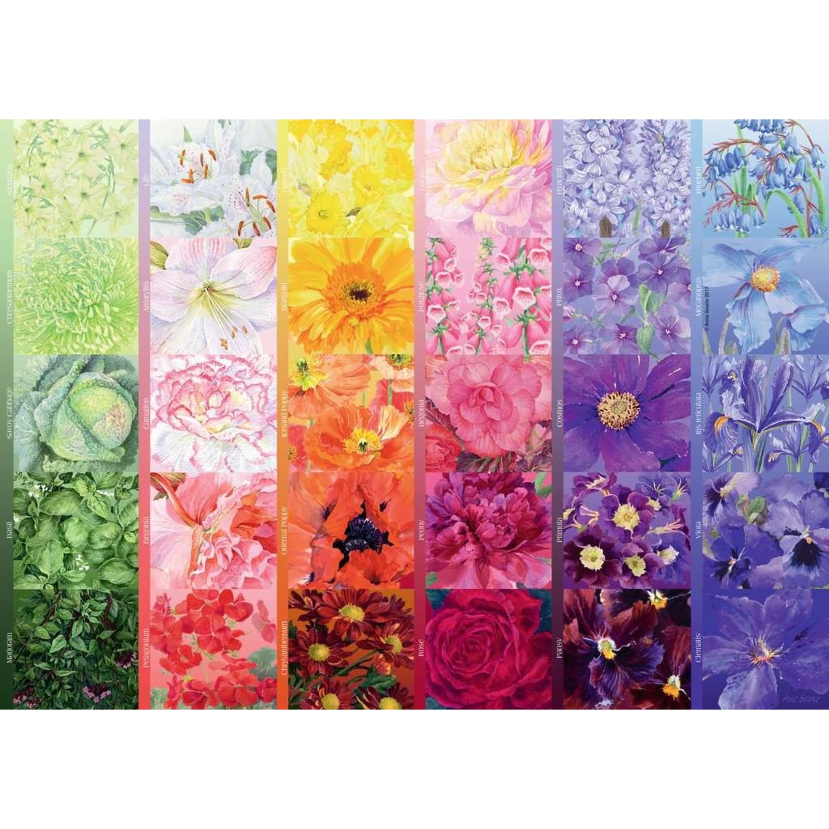 The Gardener's Palette No.1 1000 Piece Puzzle