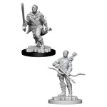 Unpainted Minis D&D | Human Ranger Male | W11 | 90009