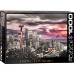 Seattle City Skyline 1000 Piece Puzzle