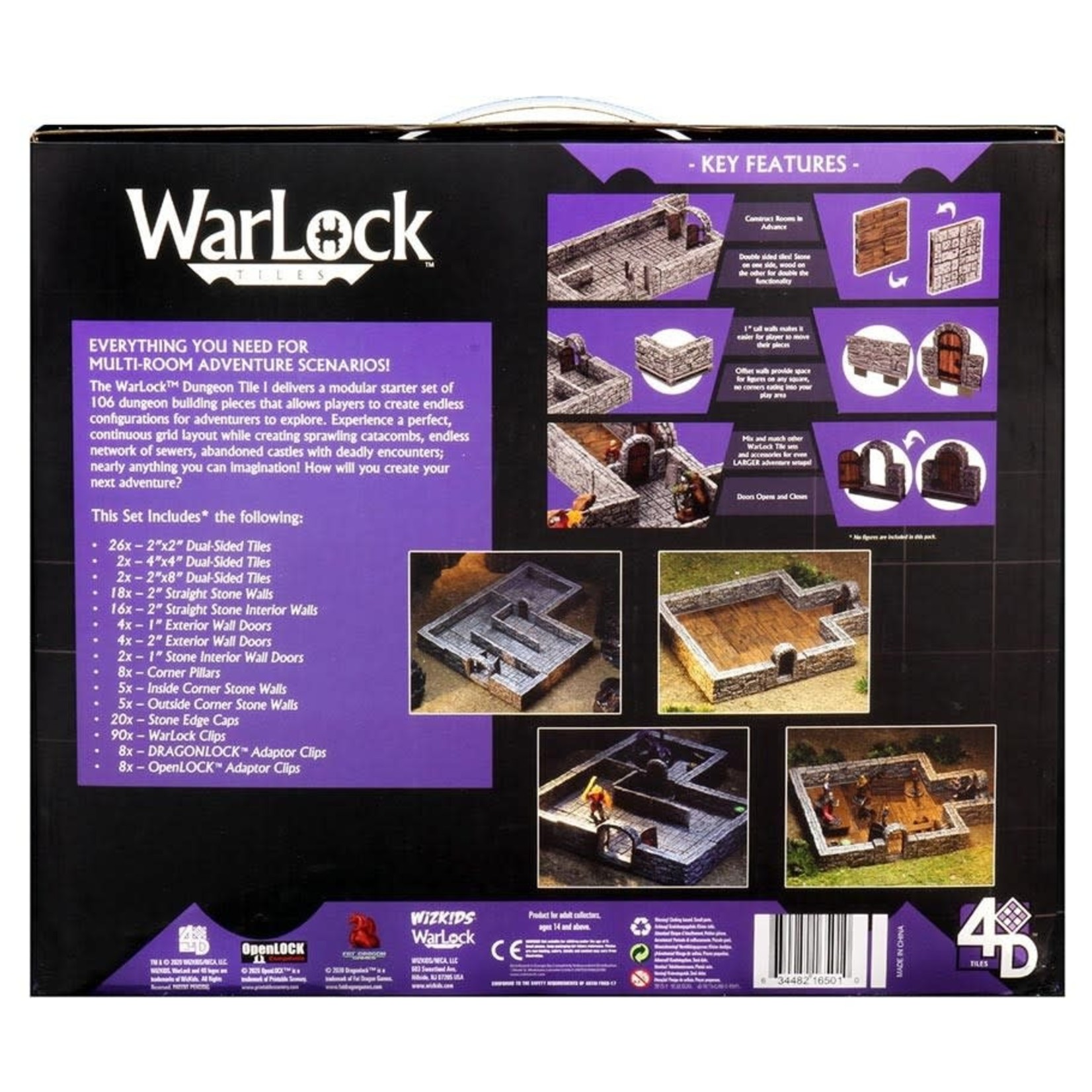 WarLock Tiles: Dungeon Tiles I Core Set