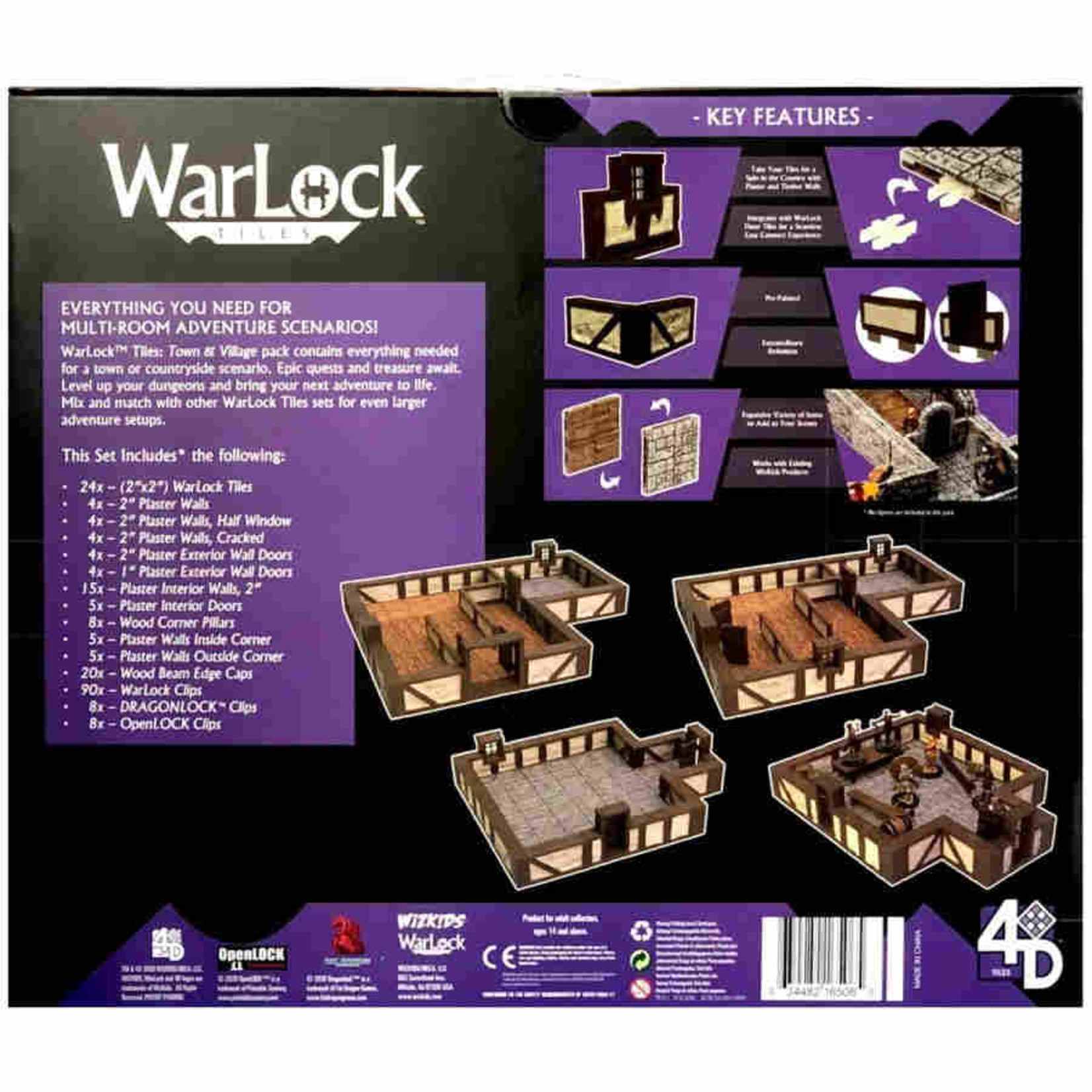 WarLock Tiles: Town & Village