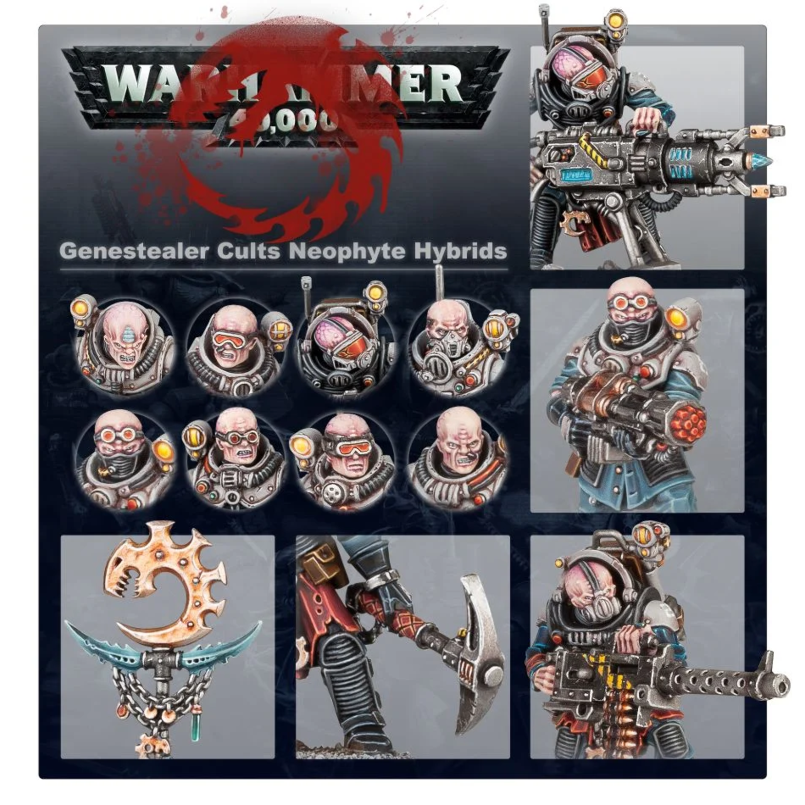 40K: Genestealer Cults - Neophyte Hybrids