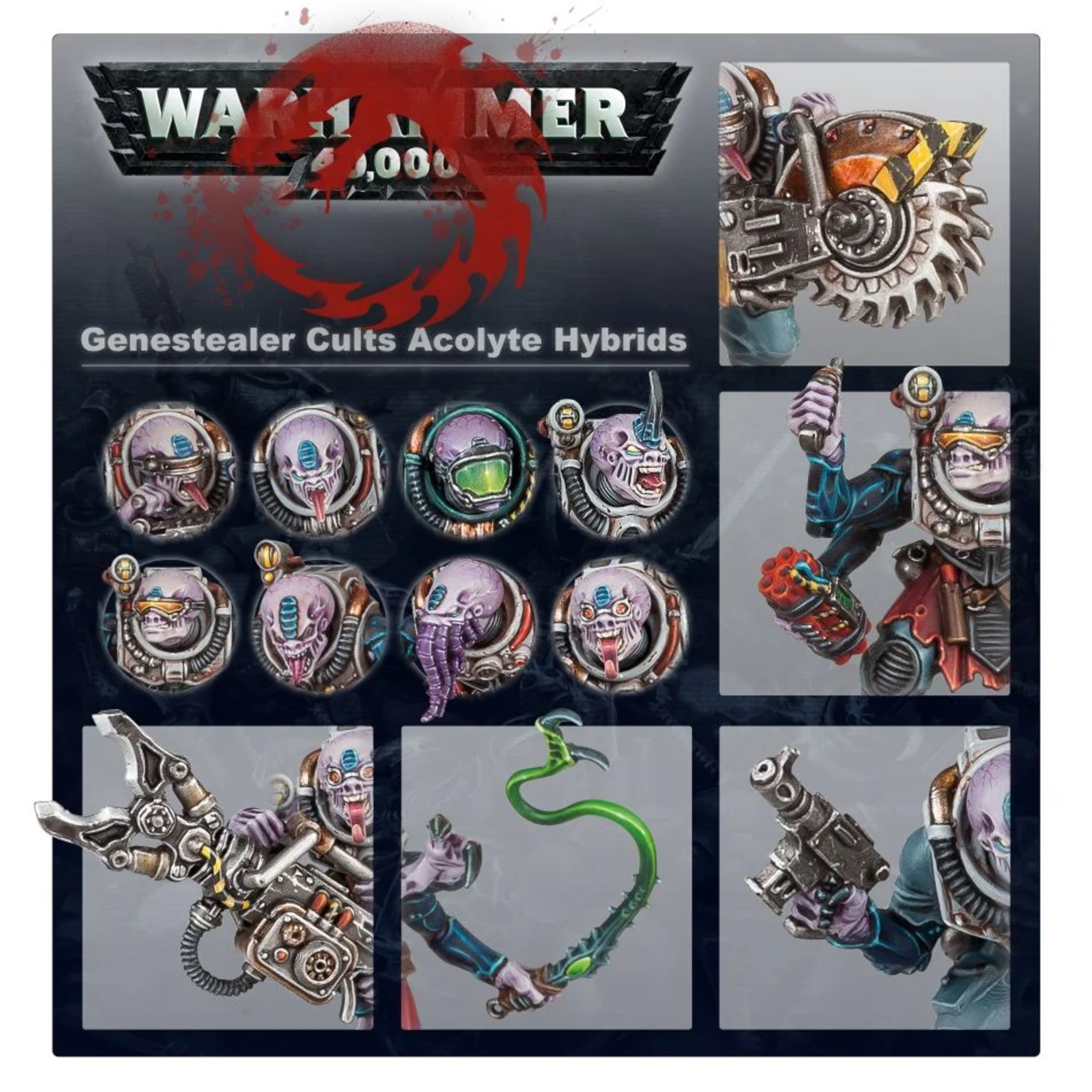40K: Genestealer Cults - Acolyte Hybrids