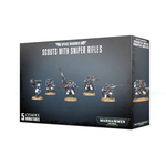40K: Space Marines - Scouts with Sniper Rifles