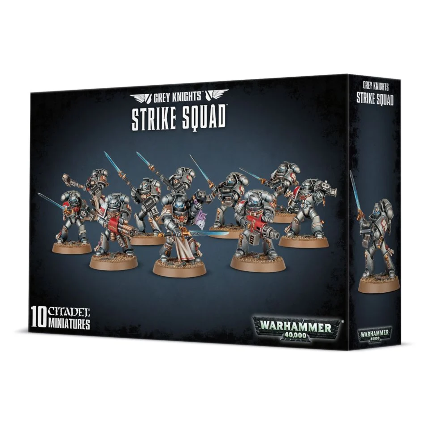 WH40K Grey Knights Strike Squad - The Wandering Dragon Game Shoppe