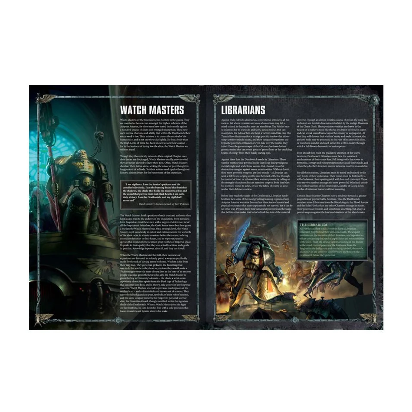 40K: Codex - Deathwatch - 8E