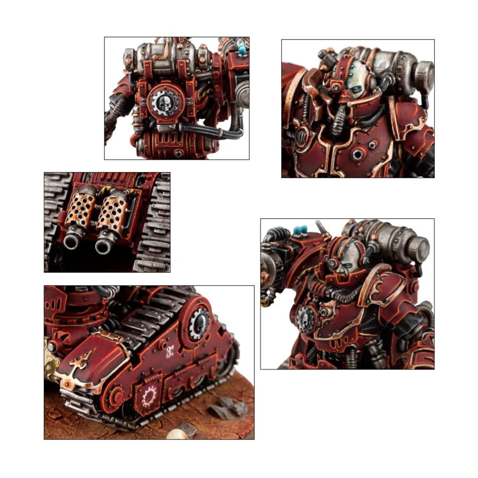 40K: Adeptus Mechanicus  - Kataphron Battle Servitors