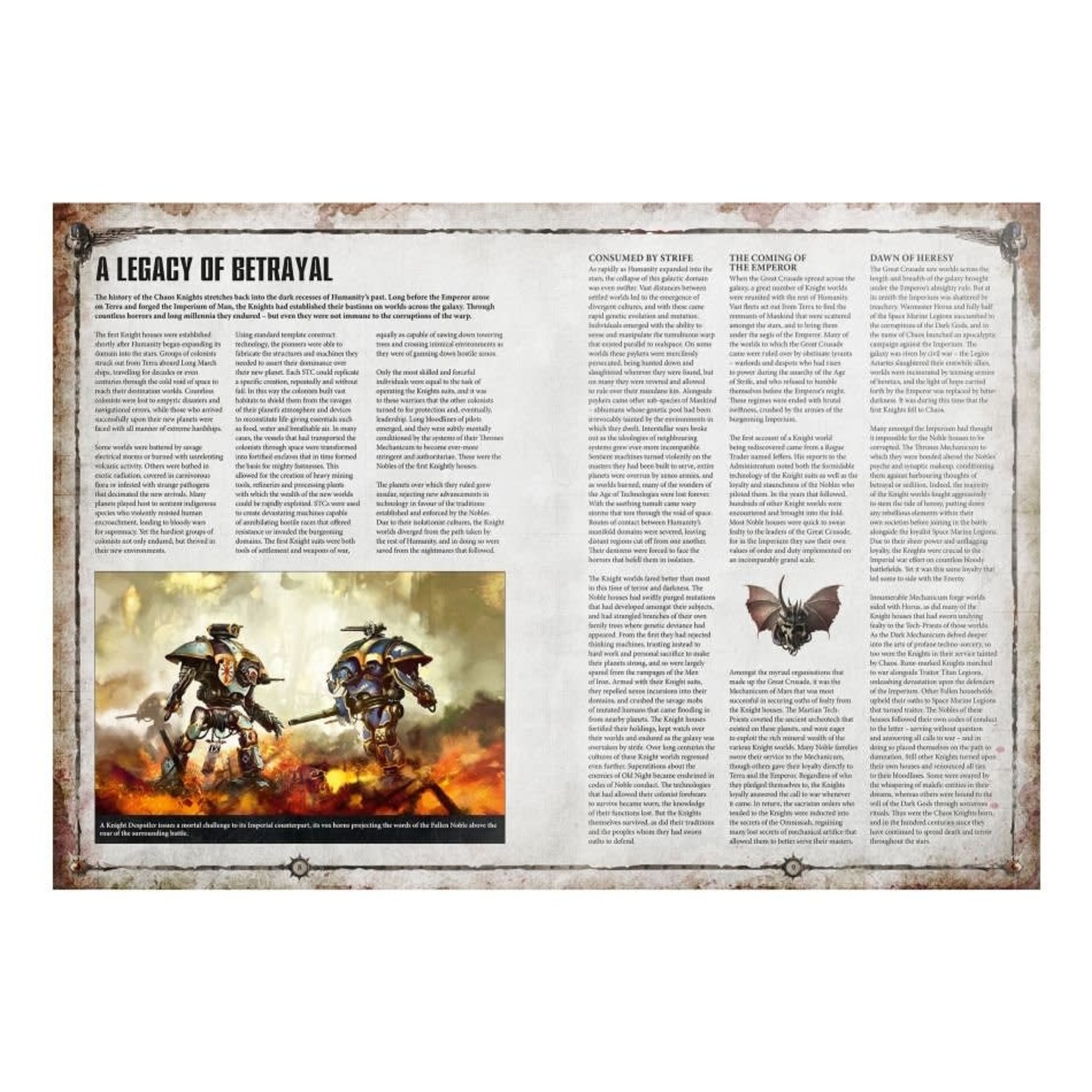 40K: Codex - Chaos Knights - 8E