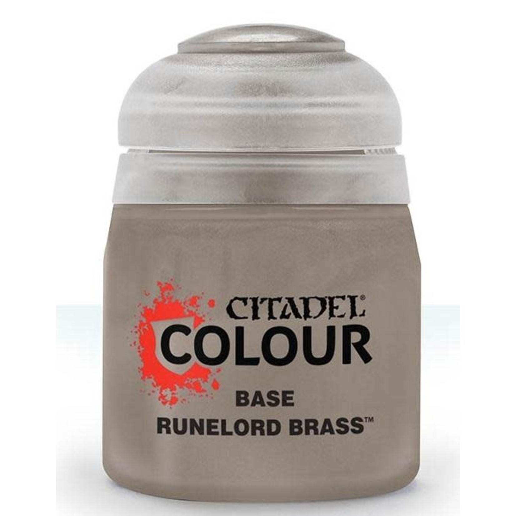 Warhammer Colour Base: Runelord Brass (12ml)